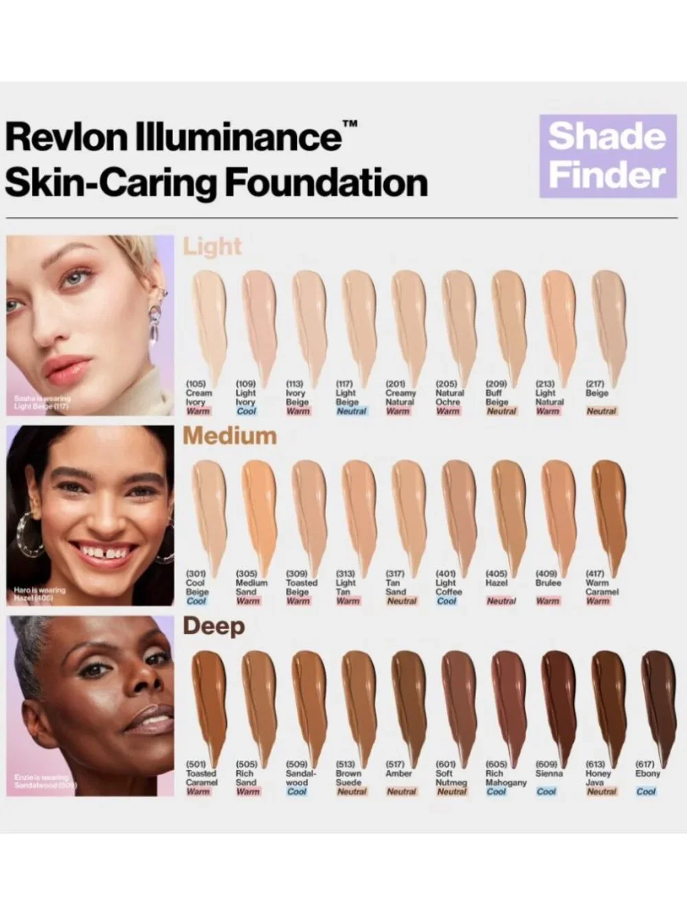 Revlon Illuminance Skin-Caring Foundation - 401 Light Coffee